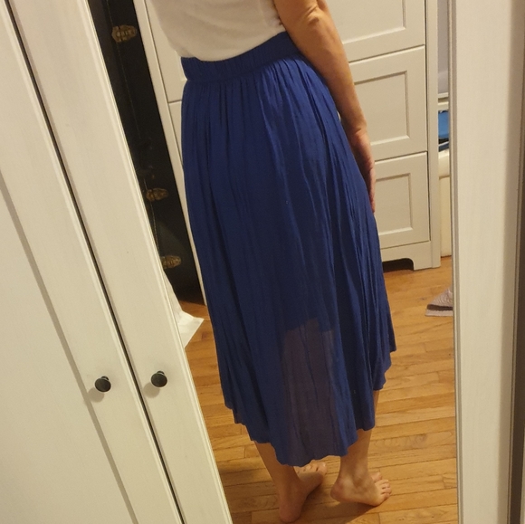 High Low Talula Indigo skirt - Picture 2 of 4